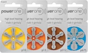 انواع باتری سمعک